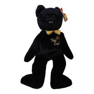 Ty Beanie Baby Vintage Collectible The End 1999 Y2k Millennium Teddy Bear 9"
